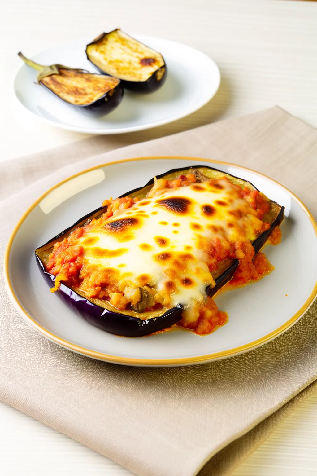 Aubergines à la parmigiana