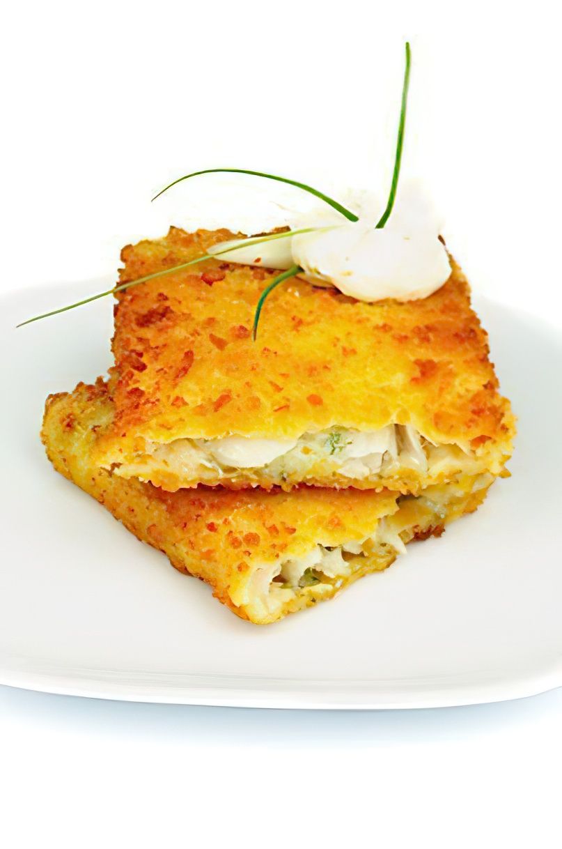 Cabillaud pané au parmesan