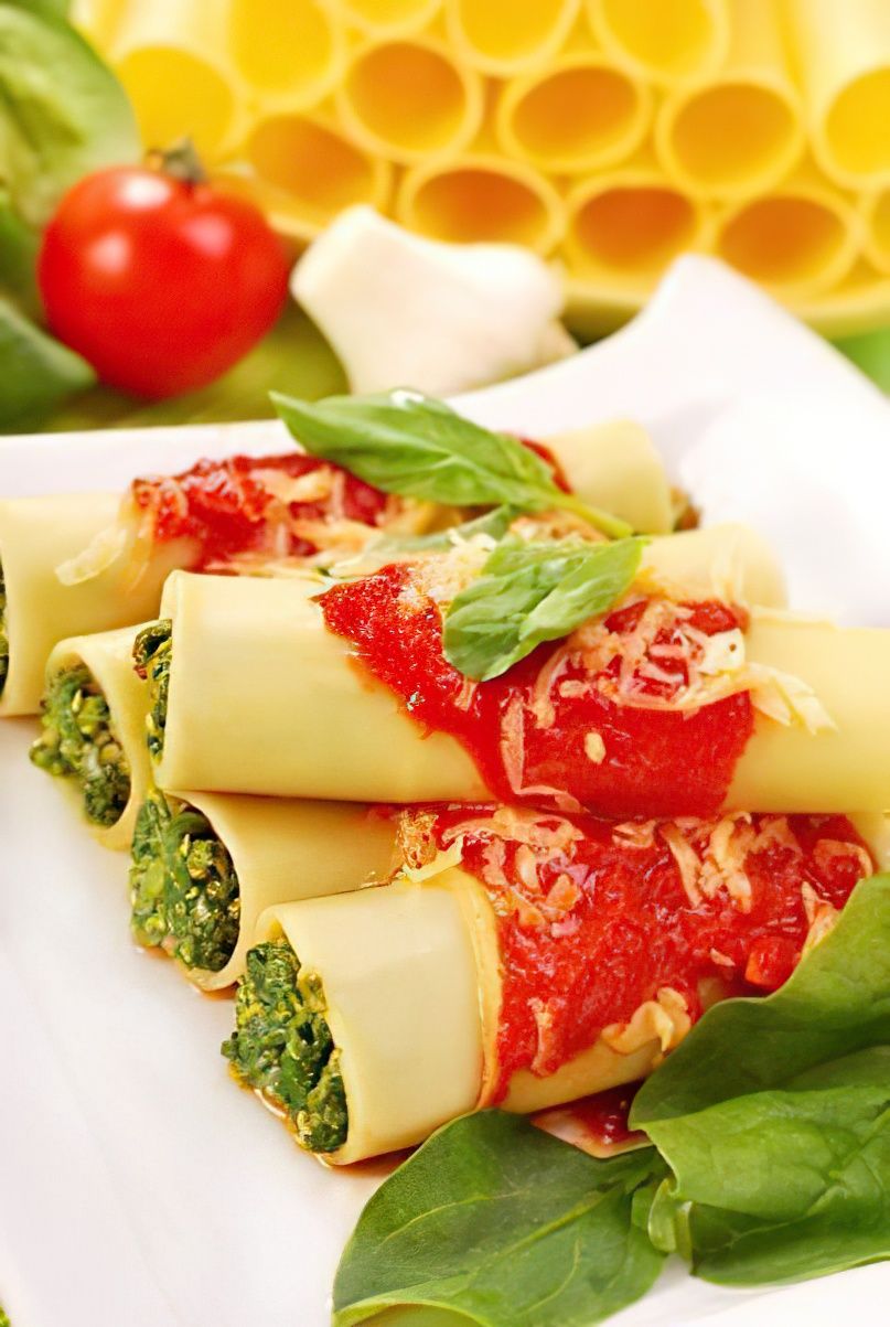Cannelloni épinards ricotta