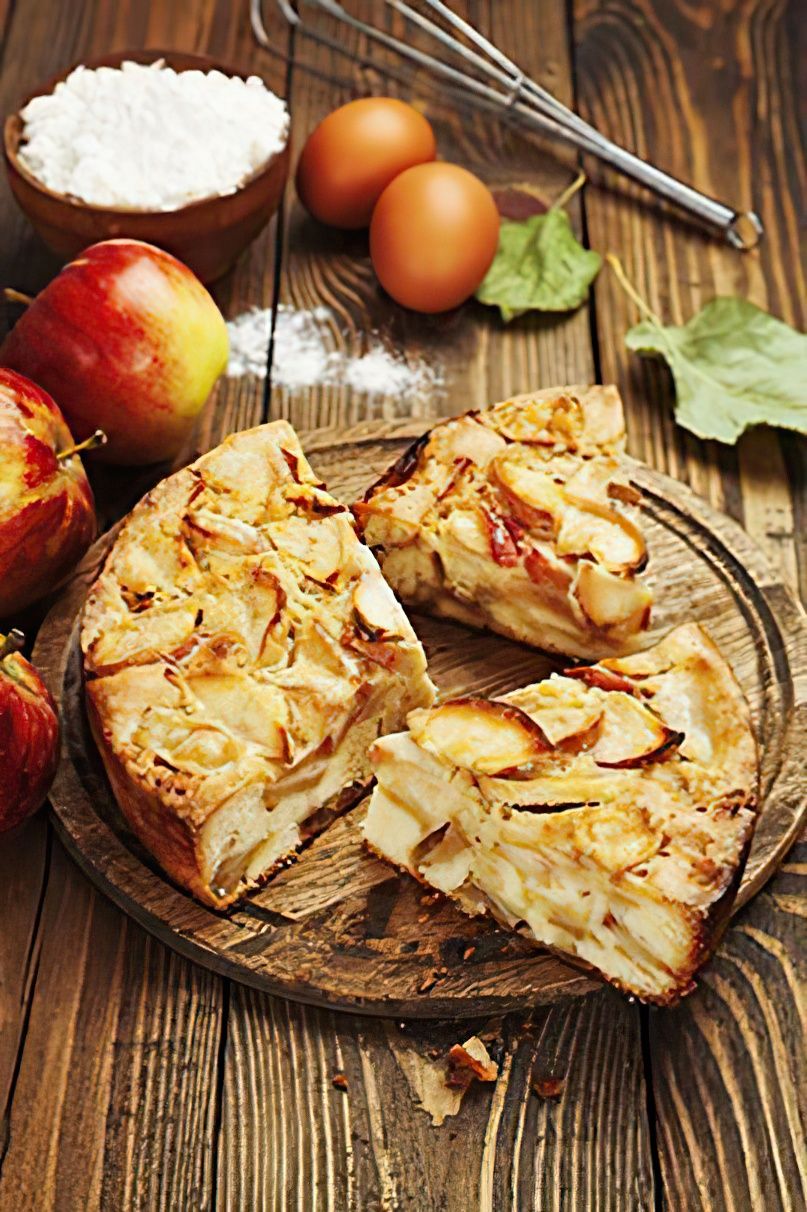 Clafoutis aux pommes