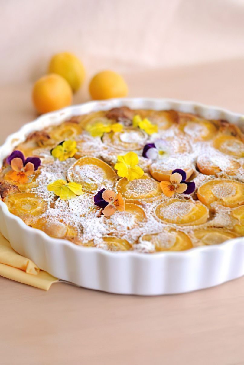 Clafoutis facile aux abricots