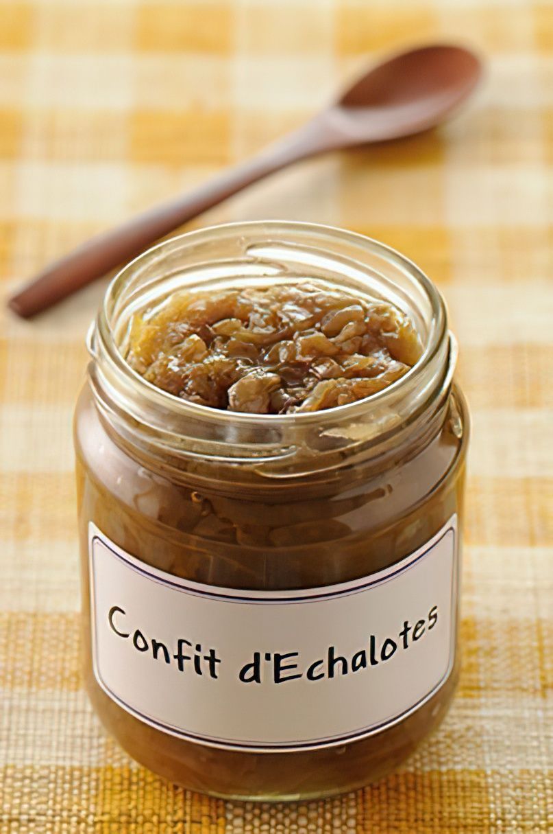 Confit d'échalotes
