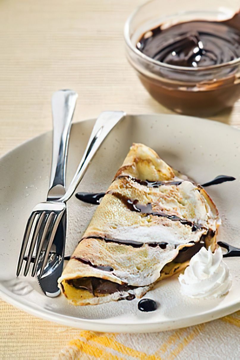 Crêpes au chocolat