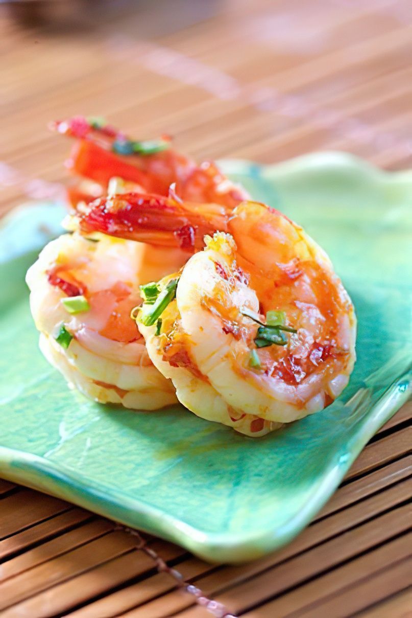 Crevettes à la plancha