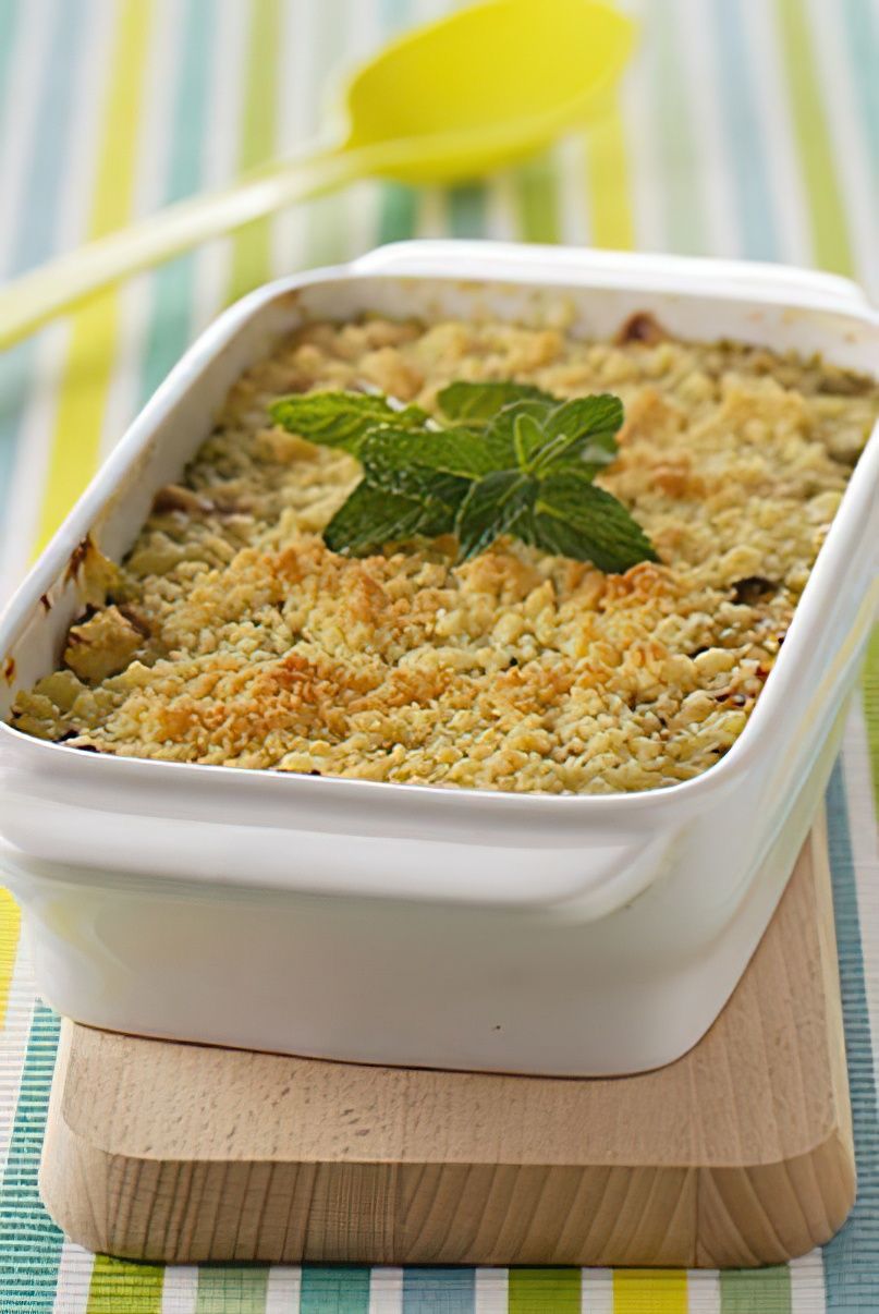 Crumble au pain d'épices