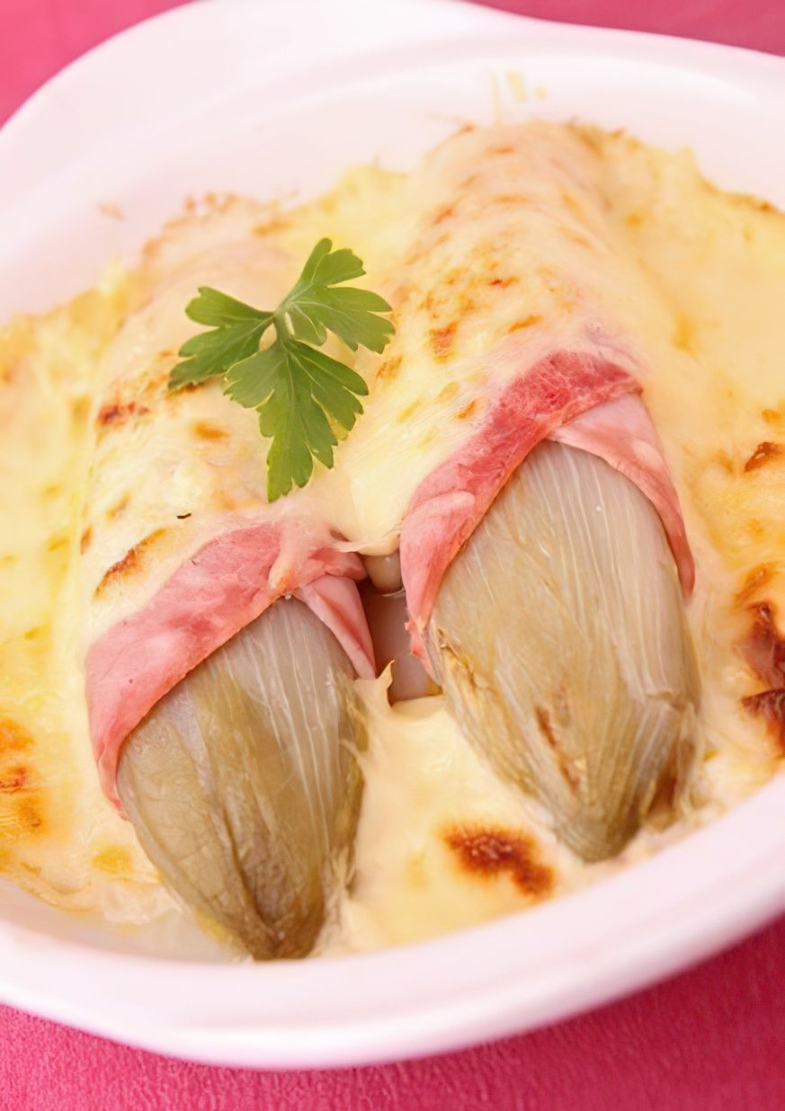 Endives au jambon