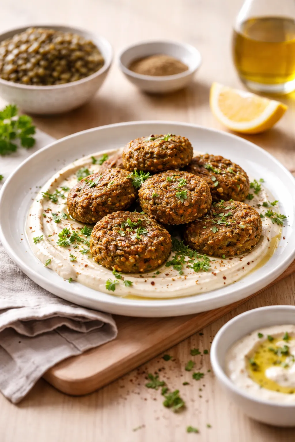 Falafel de lentilles