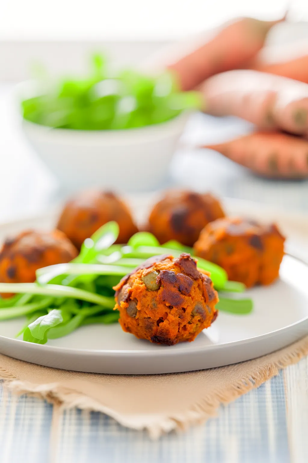 Falafel de patate douce