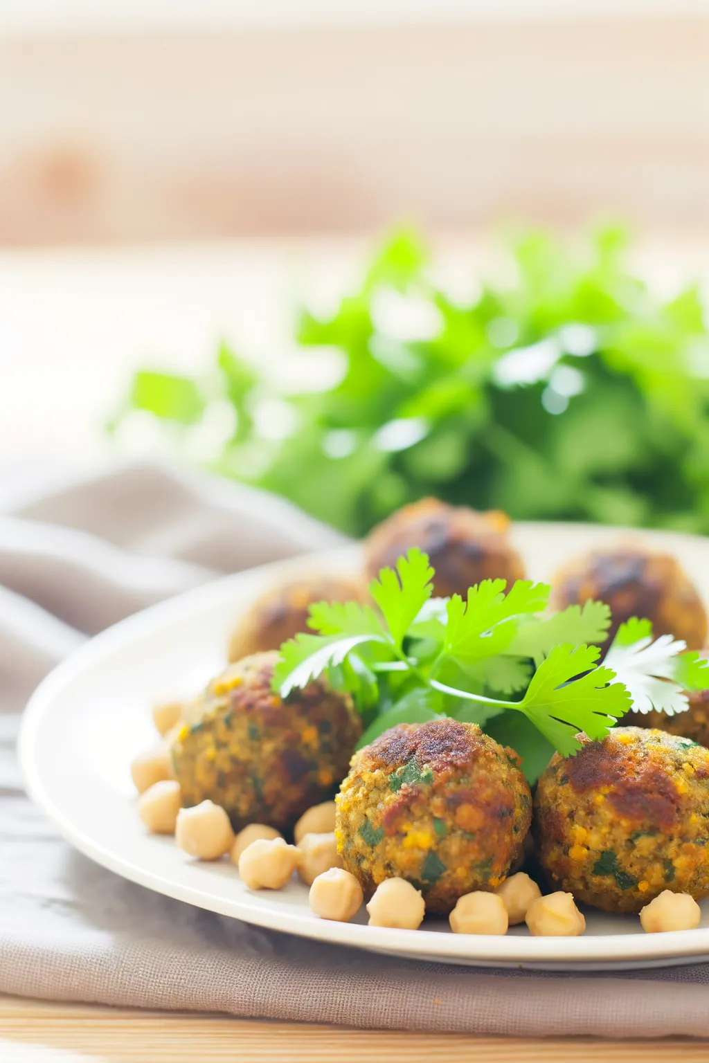 Falafel de Pois Chiches et Coriandre