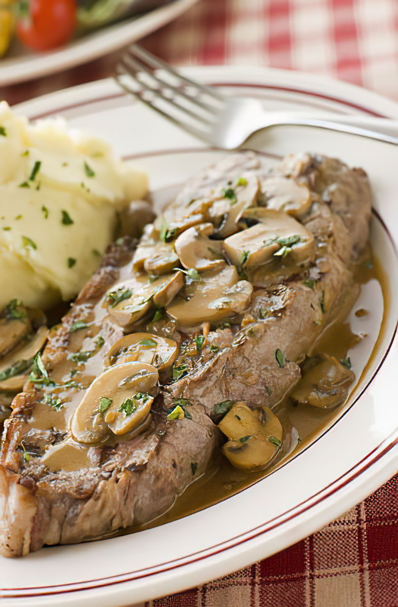 Filet de boeuf aux champignons