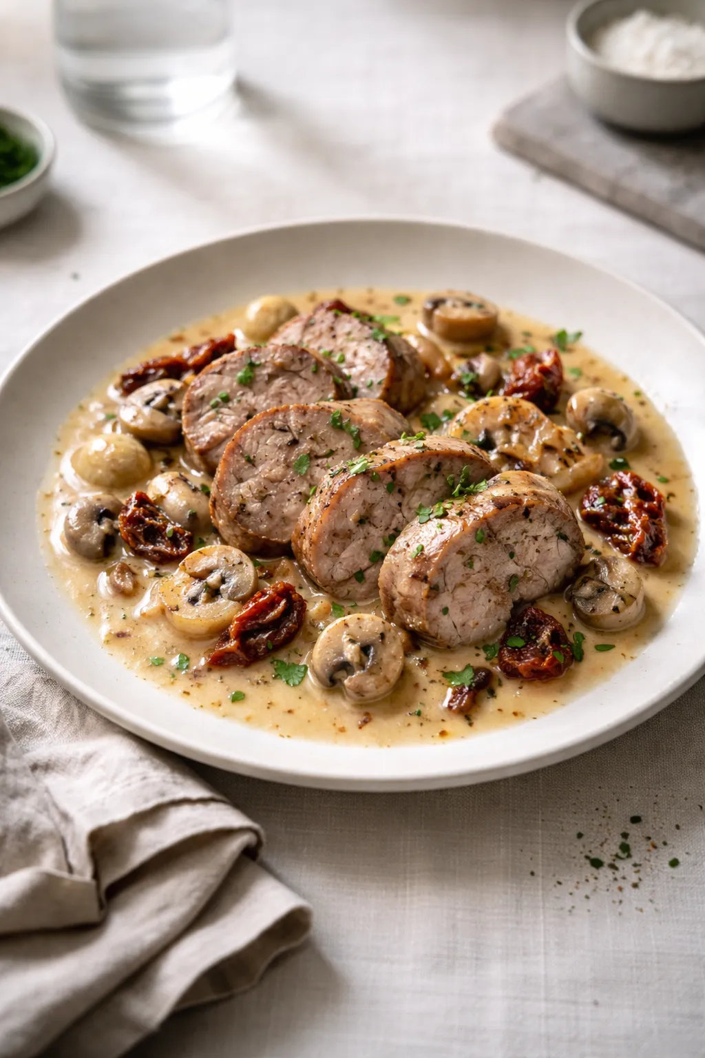 Filet mignon de porc au cidre