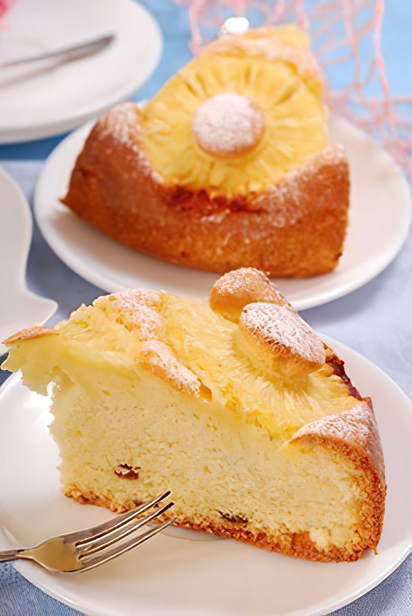 Gâteau à l'ananas