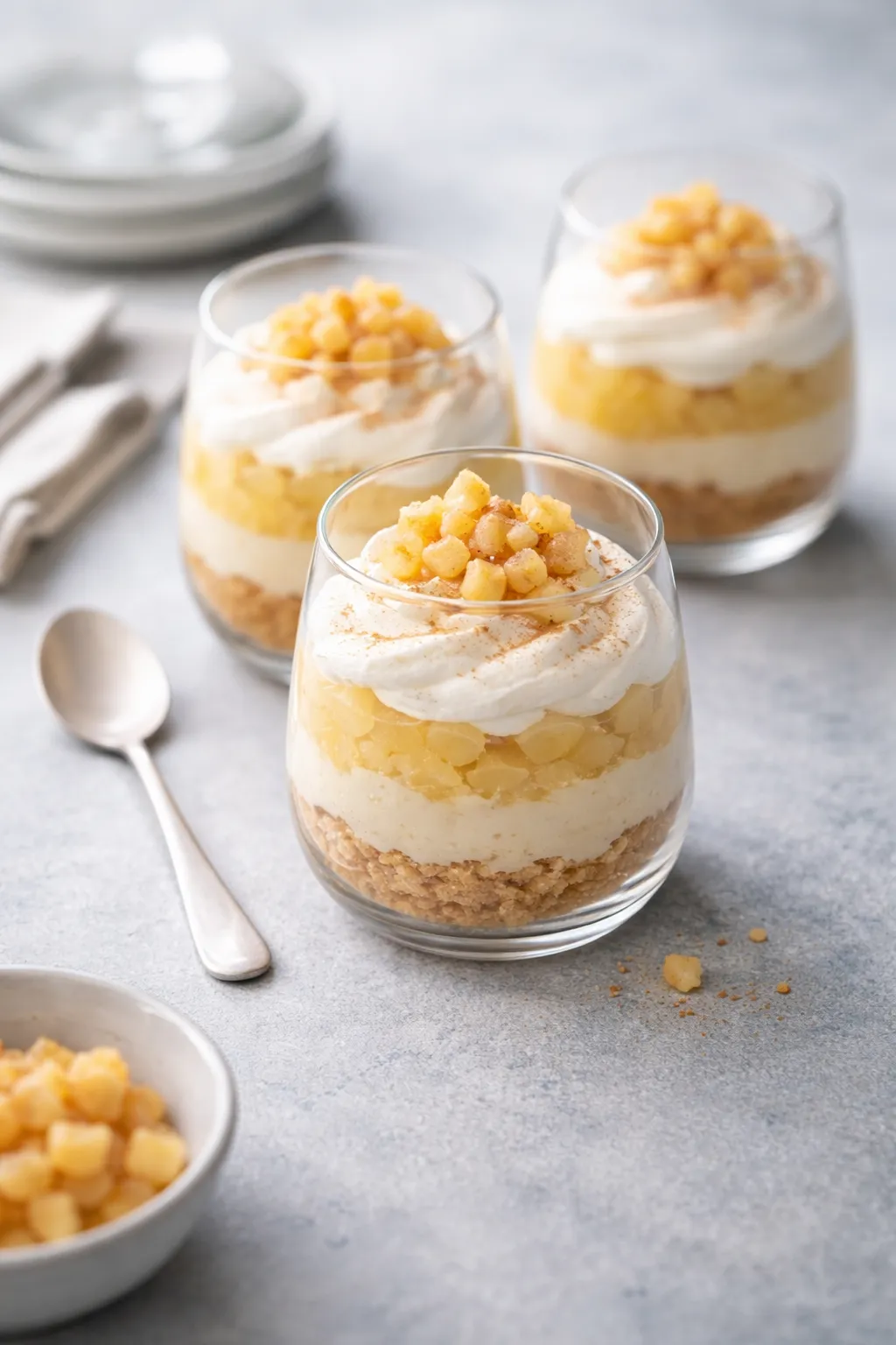 Gâteau à la compote de pommes