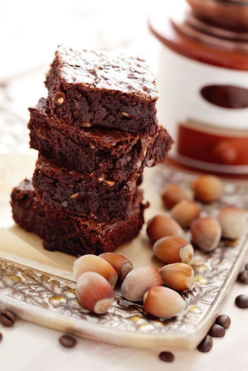 Gâteau au chocolat et noisettes