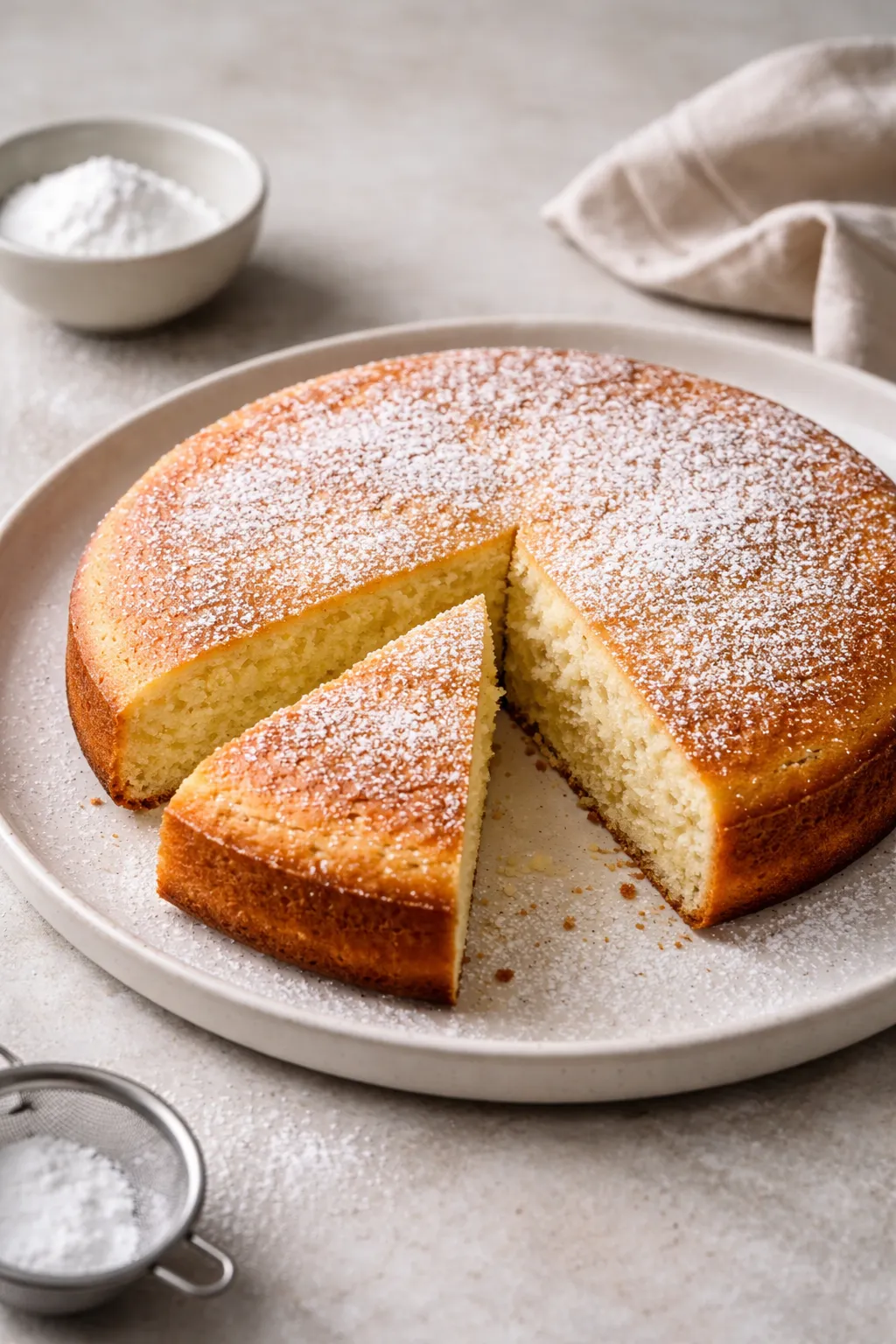Gâteau au yaourt à la poêle