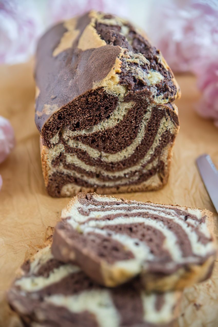 Gâteau marbré