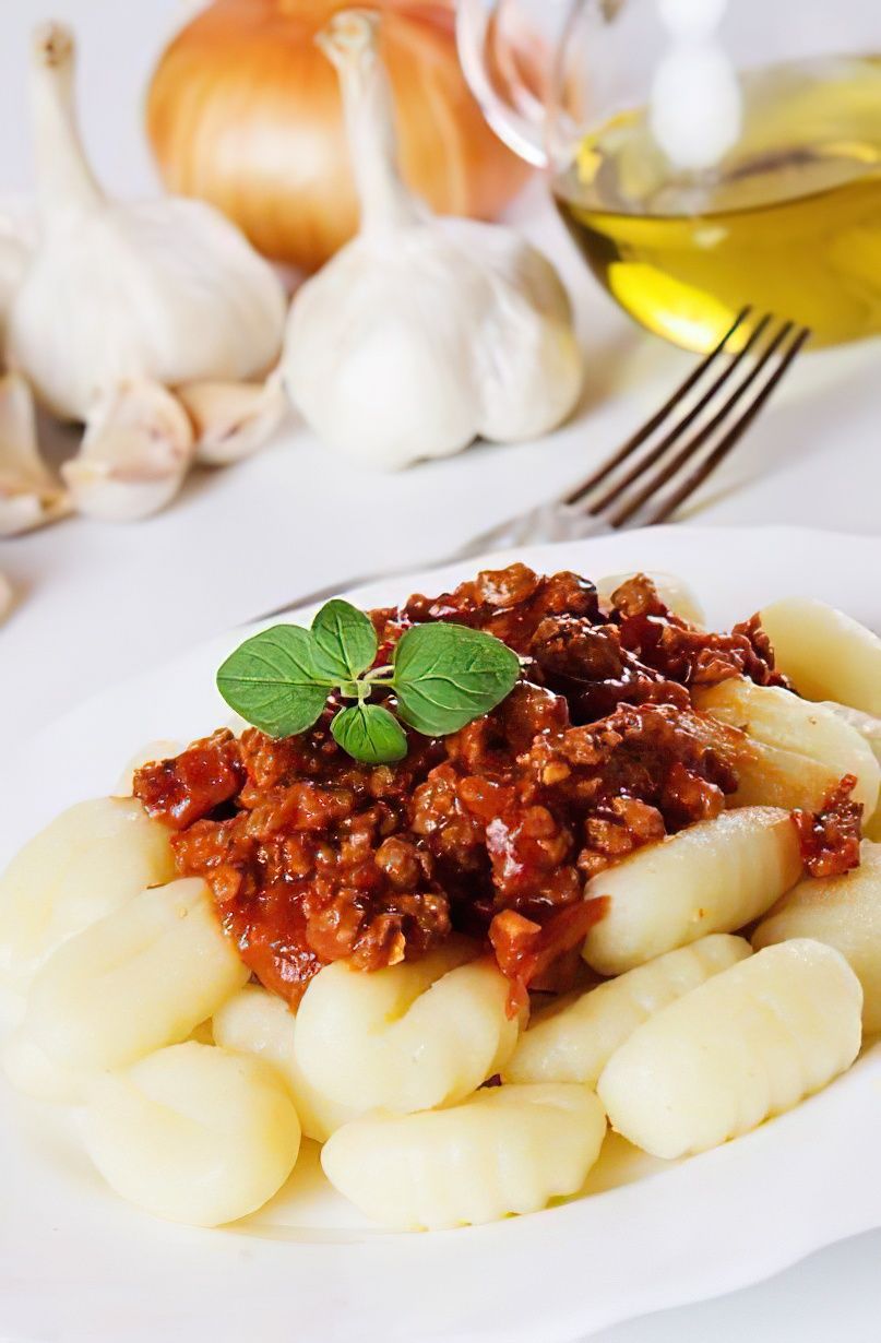 Gnocchi à la bolognaise