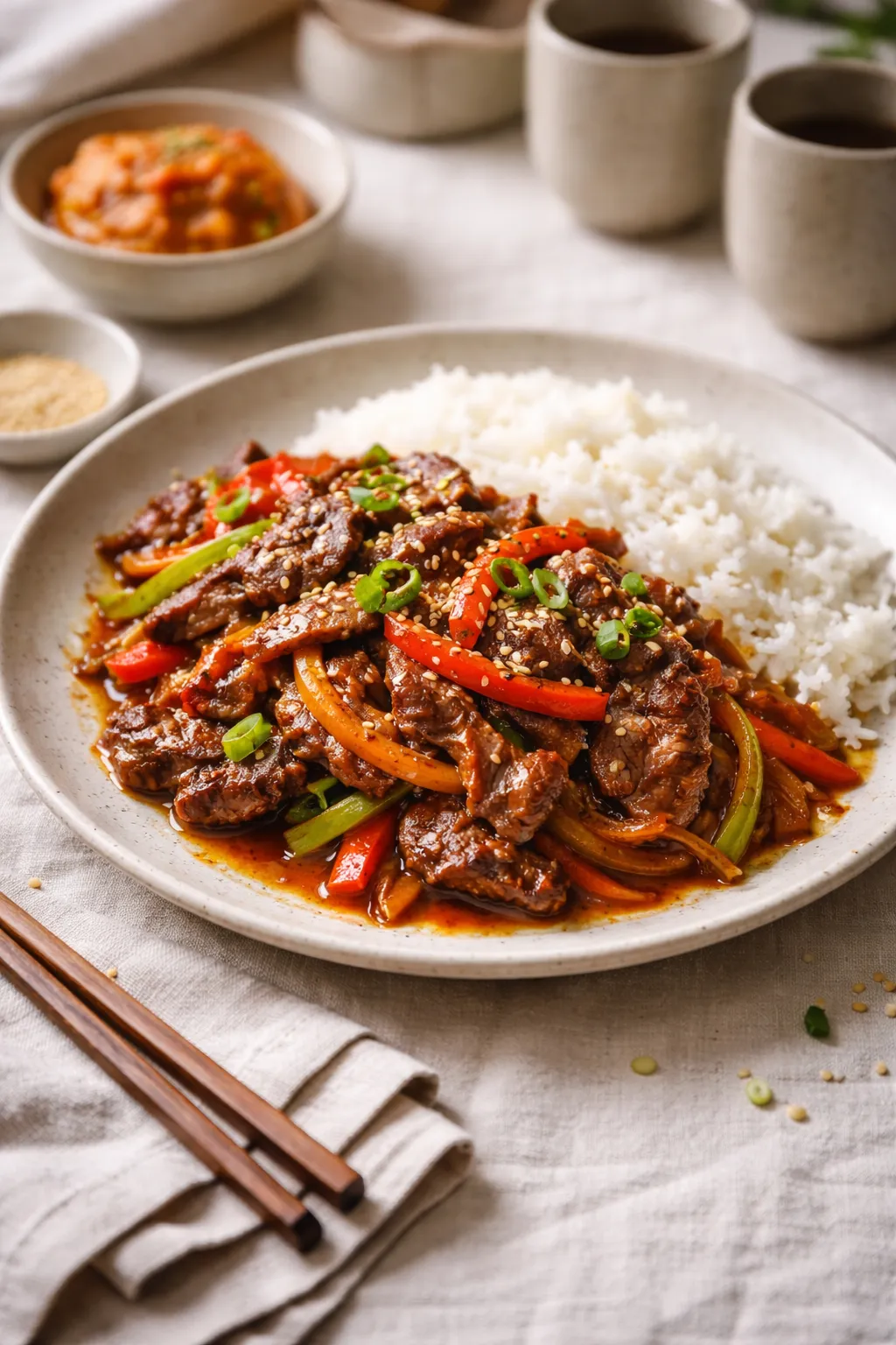 Gochujang : bœuf sauté coréen