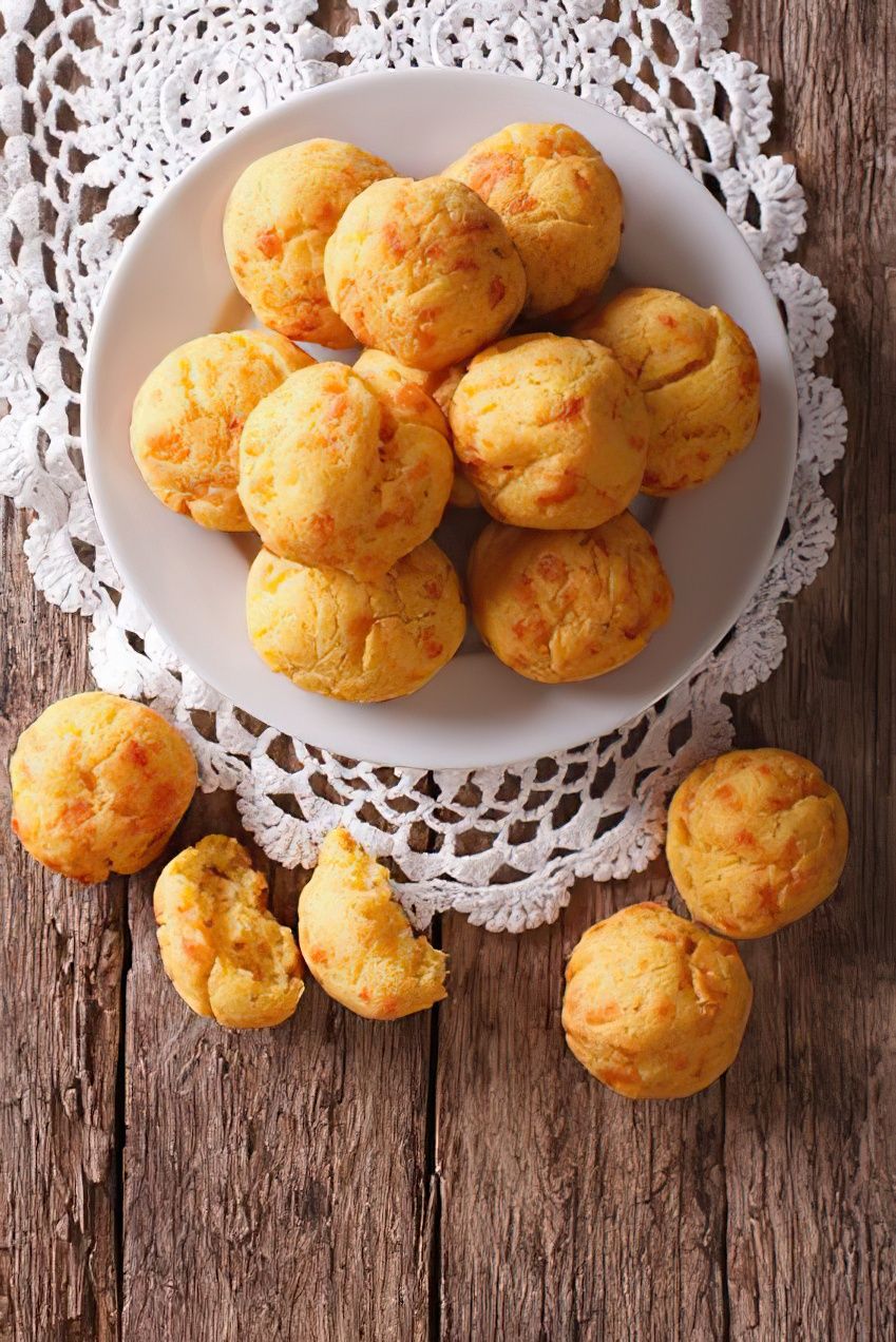 Gougères à la mimolette