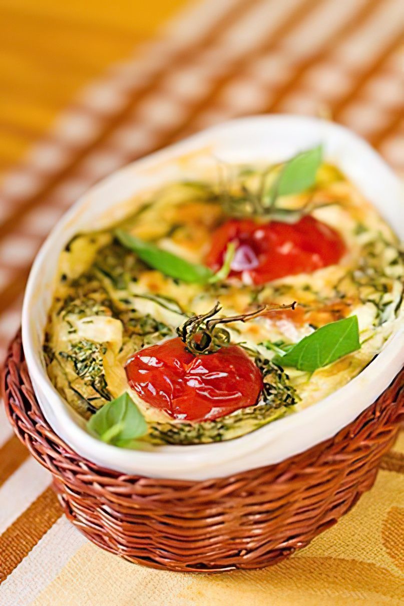 Gratin de tomates au chèvre