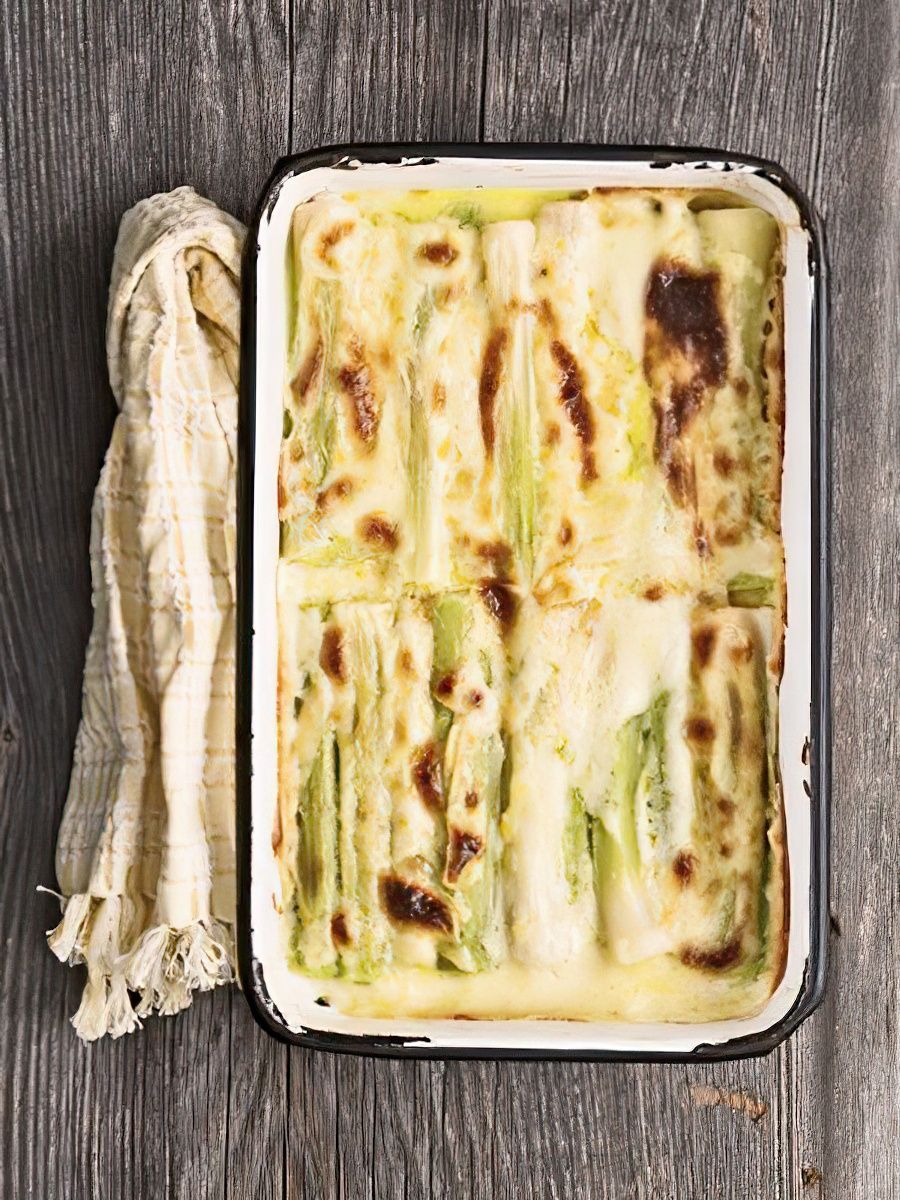 Gratin de poireaux