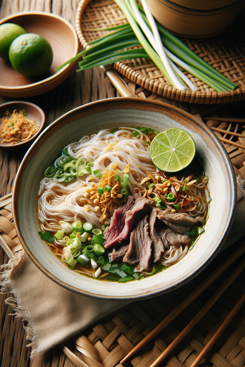 Kuay Tiew (Soupe de nouilles thaïlandaise)