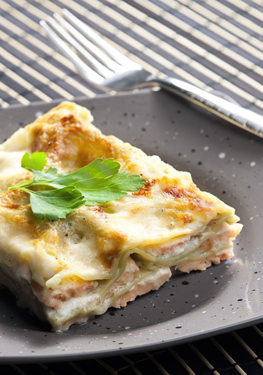 Lasagnes au saumon