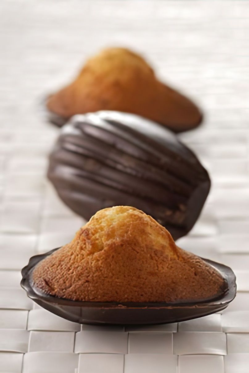 Madeleines au chocolat