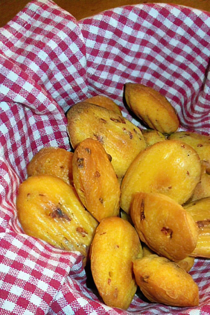 Madeleines au chorizo