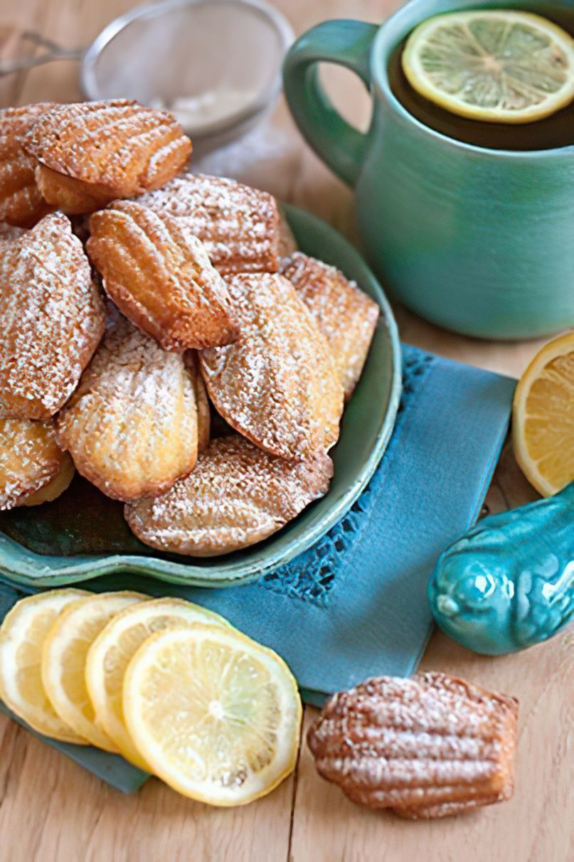 Madeleines au citron