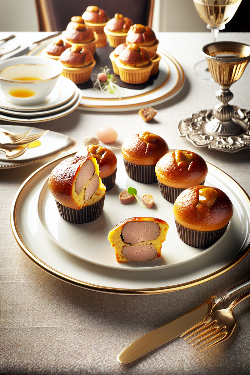 Muffins au foie gras