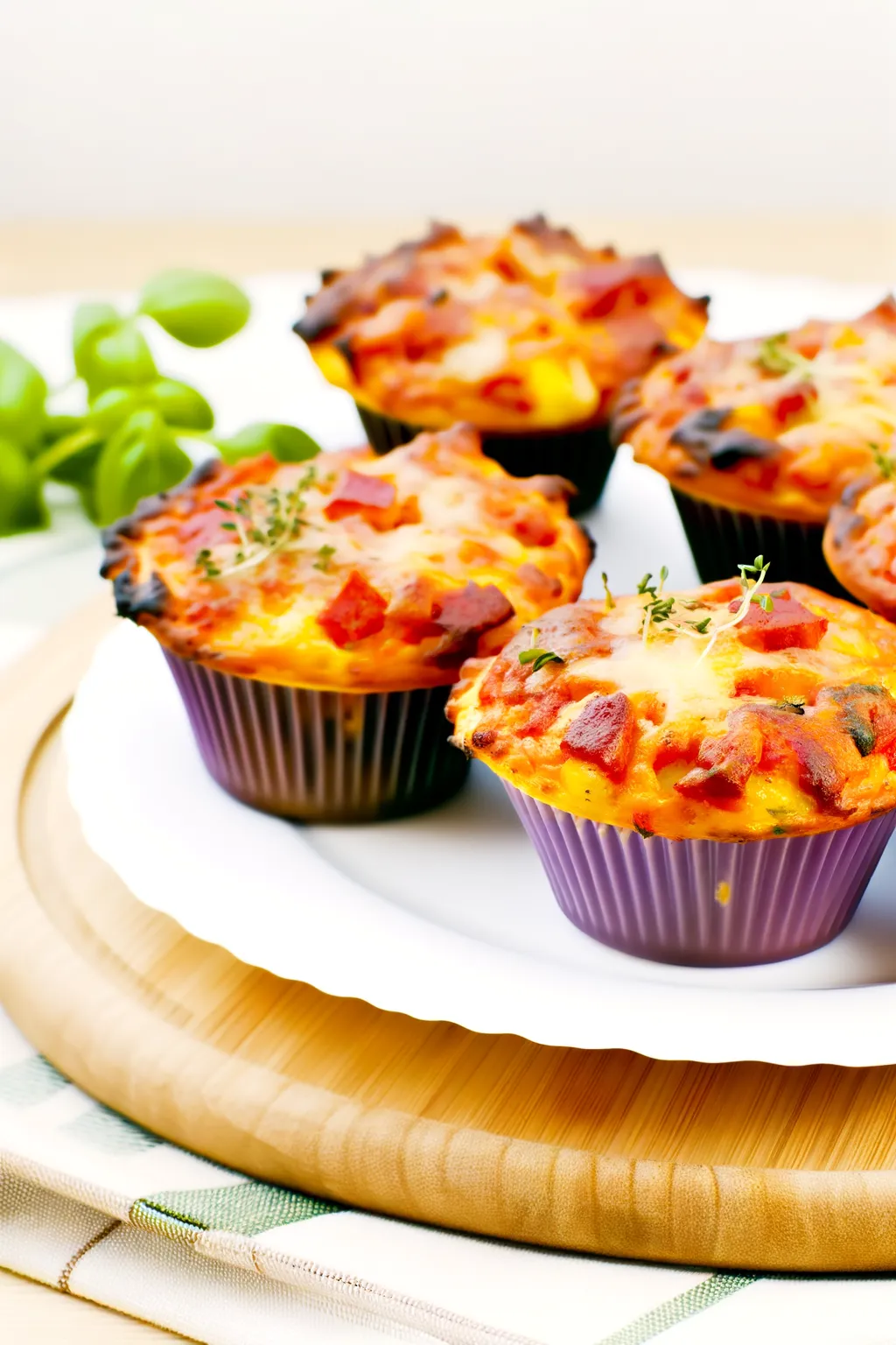 Muffins salés façon pizza