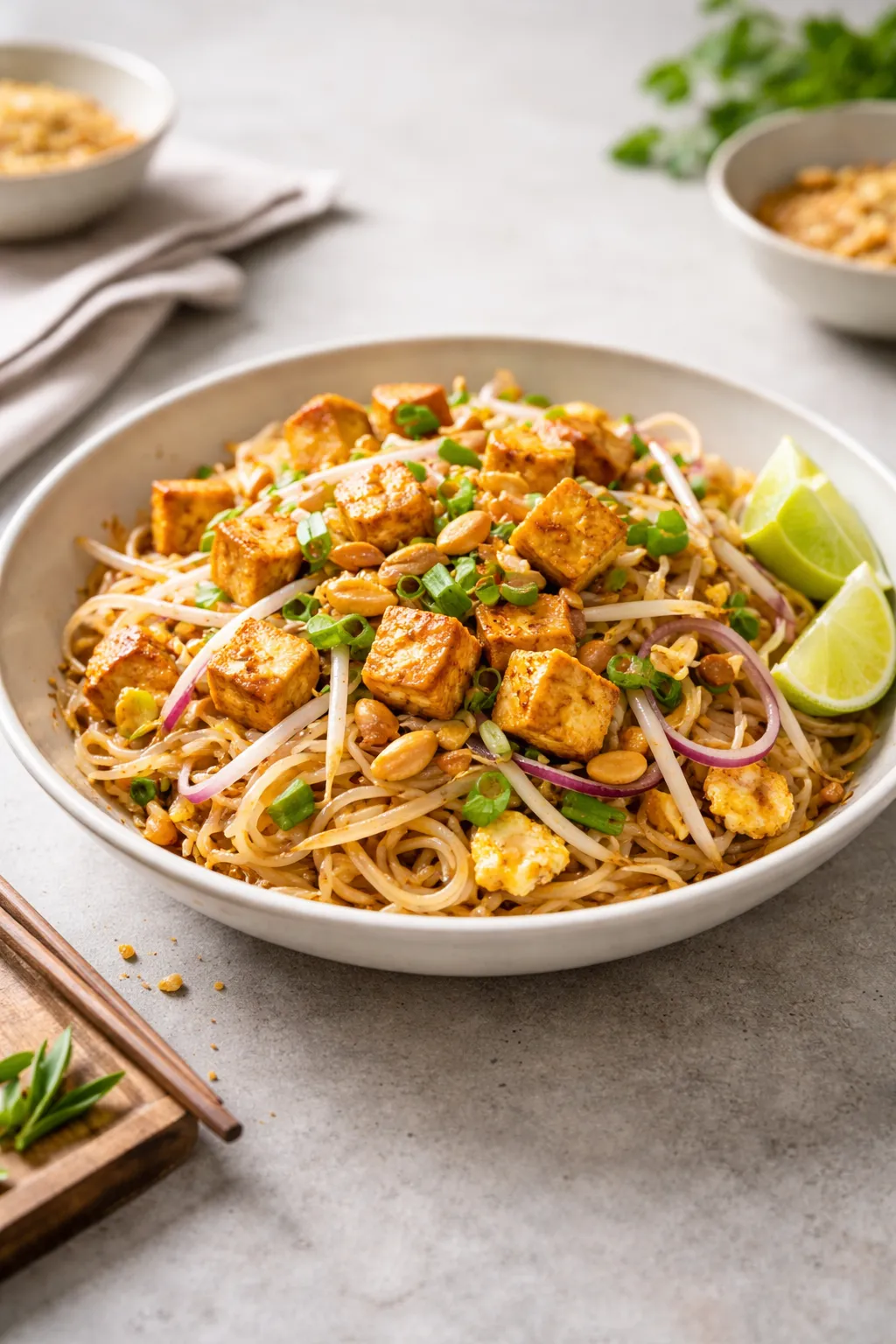 Recette du Pad Thaï au Tofu