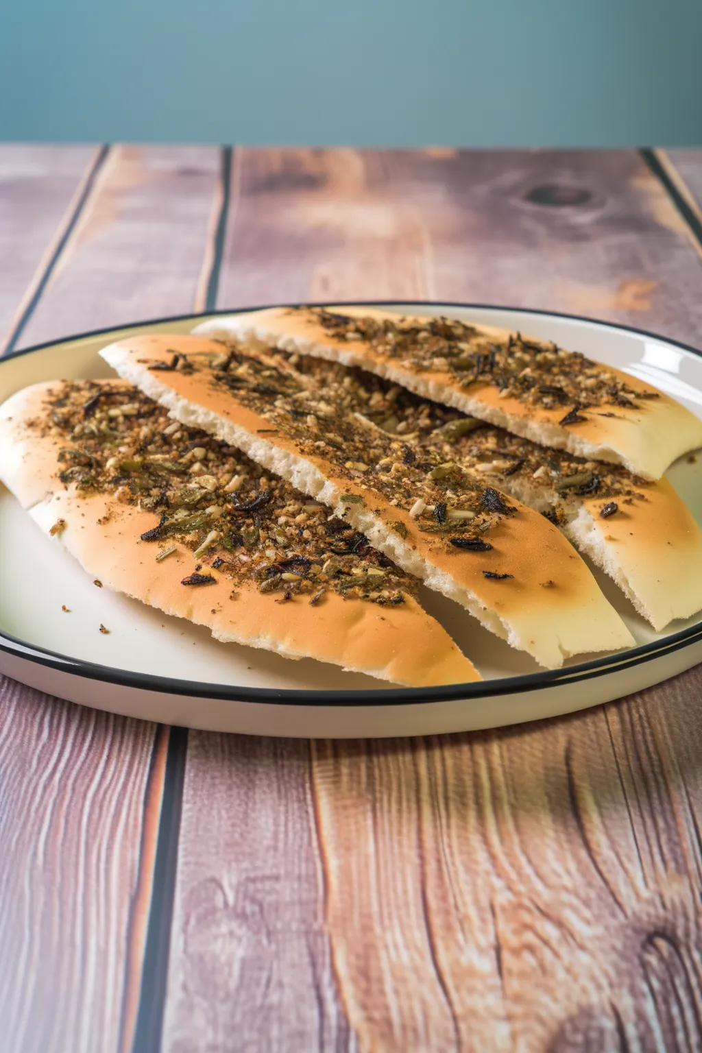 Pain au zaatar