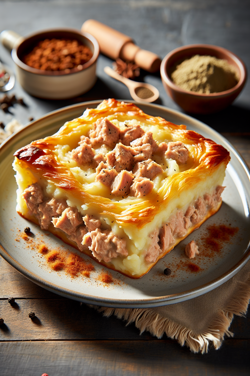 Parmentier de thon