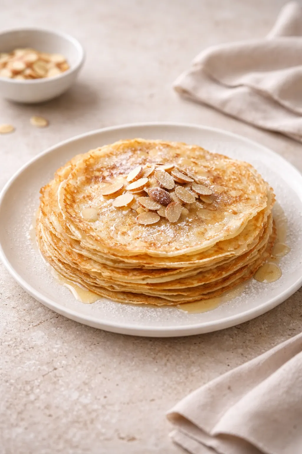 Pâte à crêpes au lait d'amande