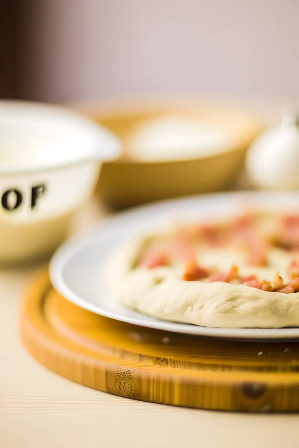 Pâte à pizza inratable