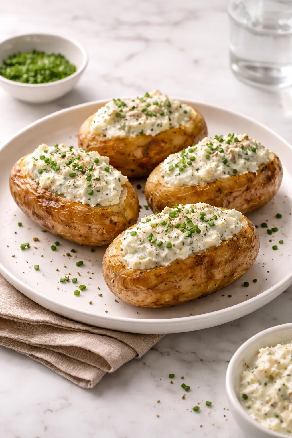 Pommes de terre au boursin