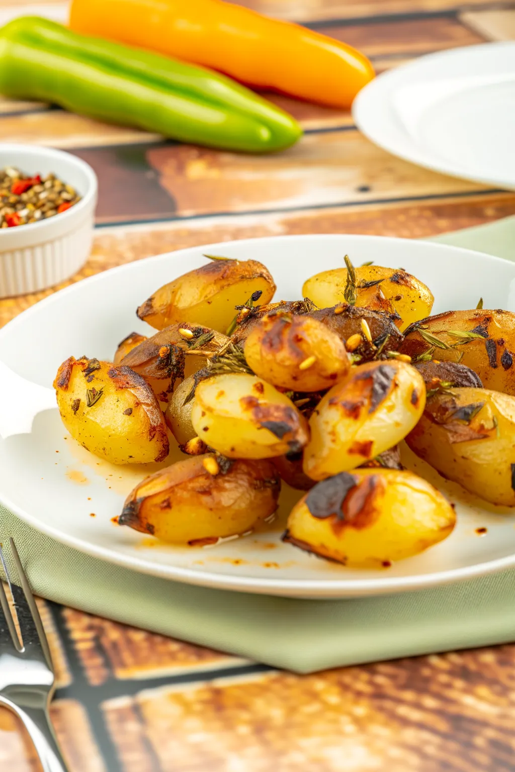 Pommes de terre rôties au zaatar