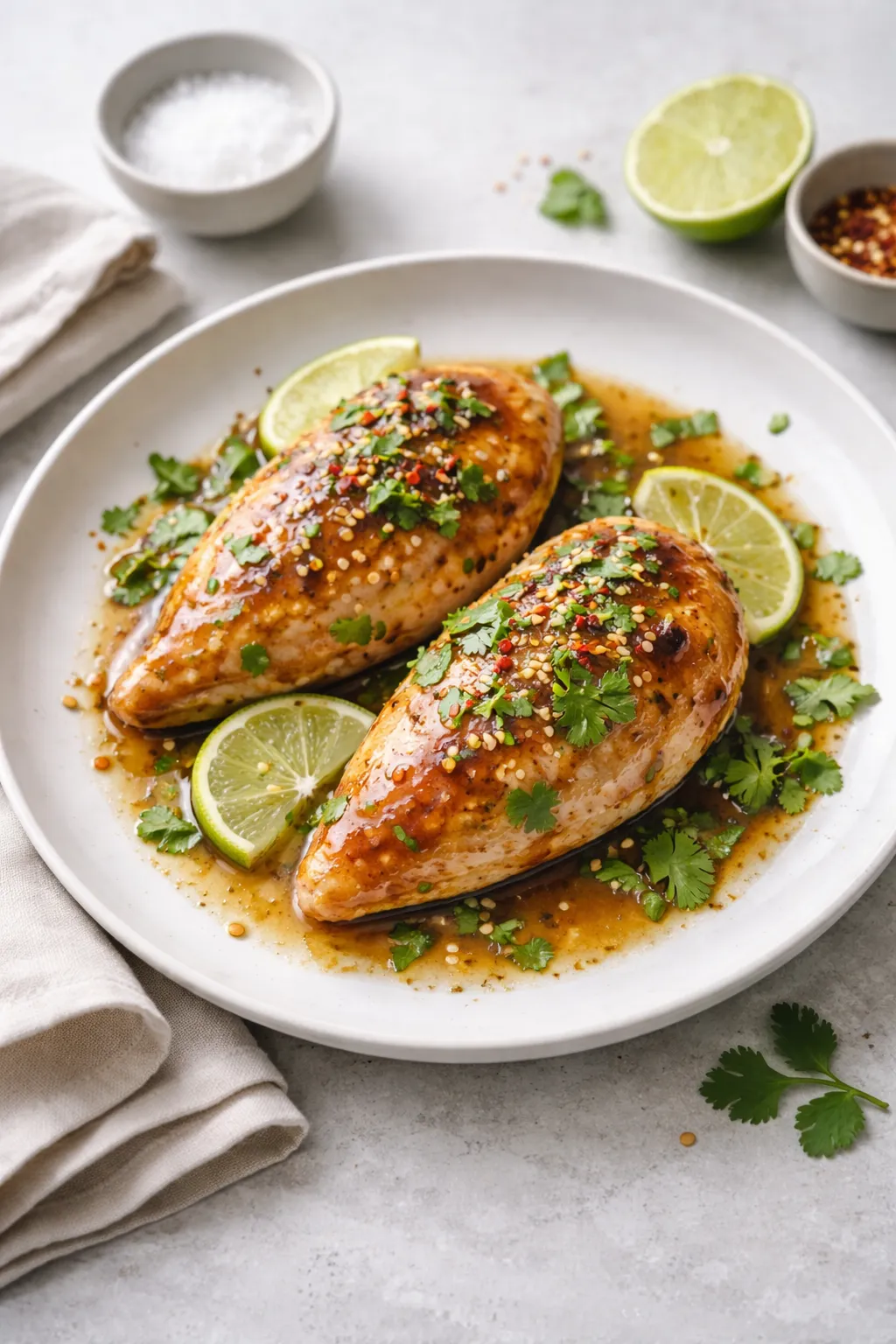 Poulet au citron vert