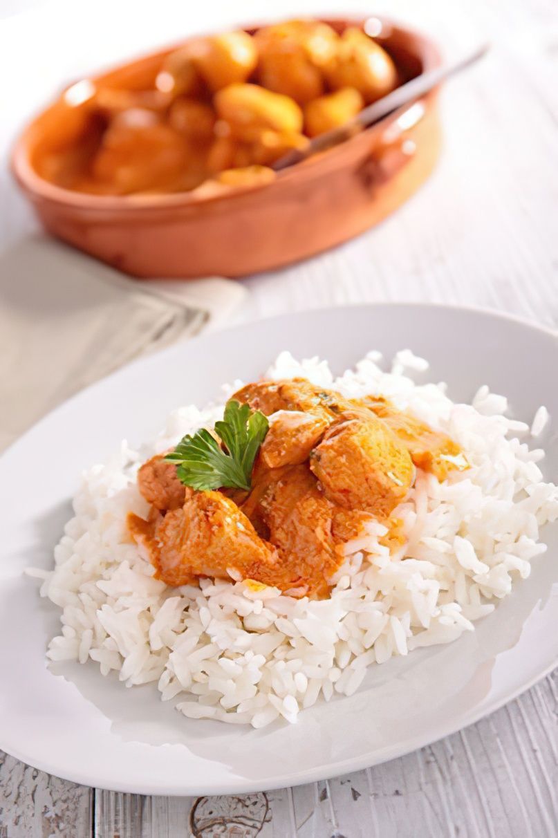 Poulet au curry facile