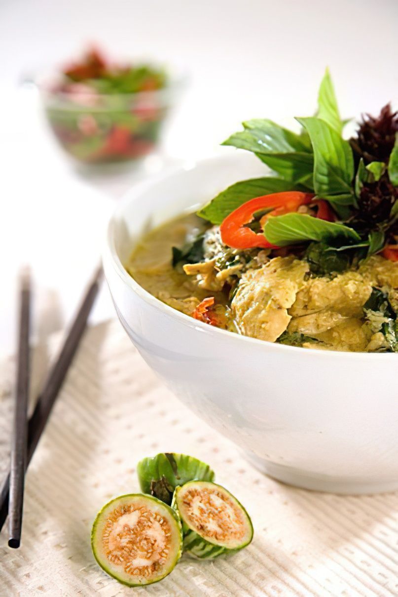 Poulet Thaï au curry vert