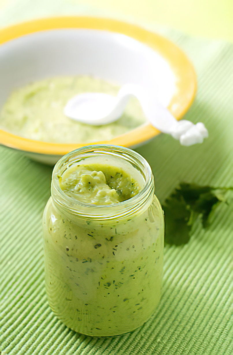 Purée de courgettes