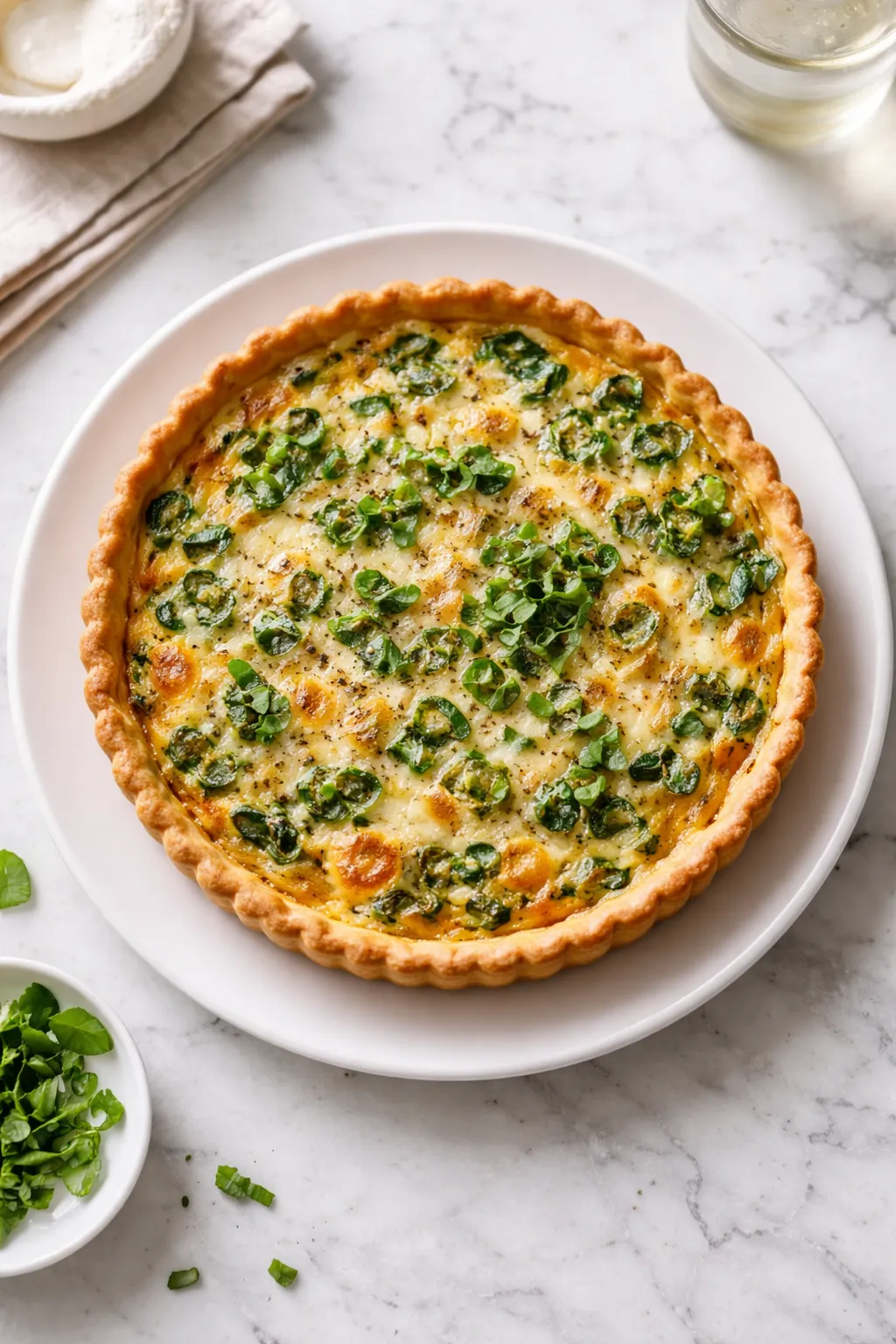 Quiche à l'oseille