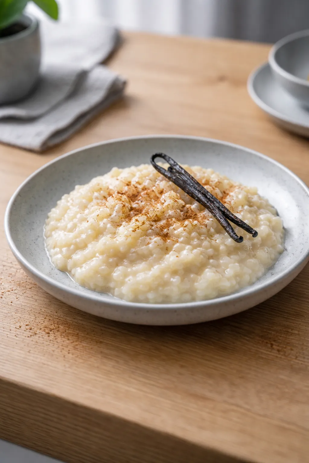 Riz au lait vanillé