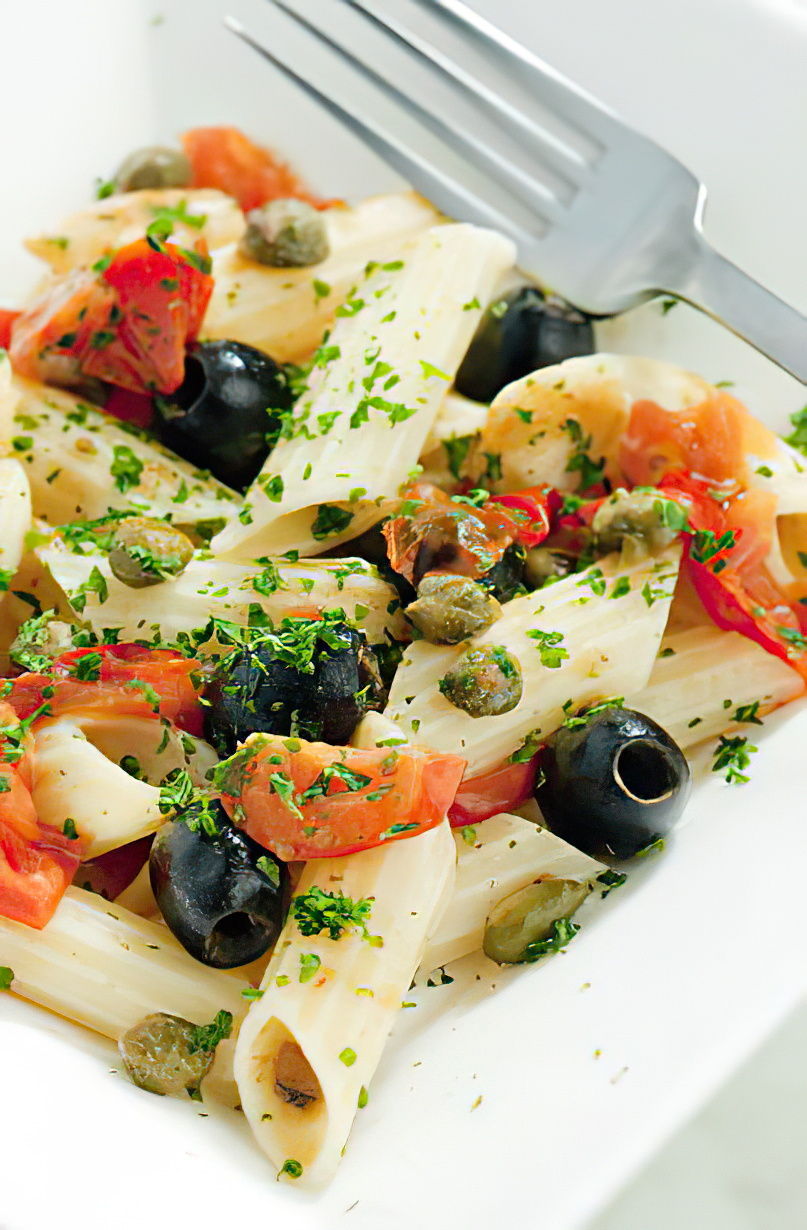 Salade de pâtes aux câpres