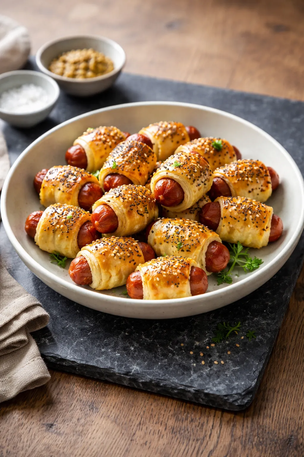 Saucisses cocktail en feuilleté