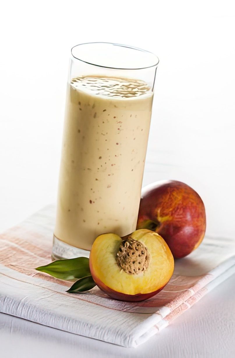 Smoothie à la pèche