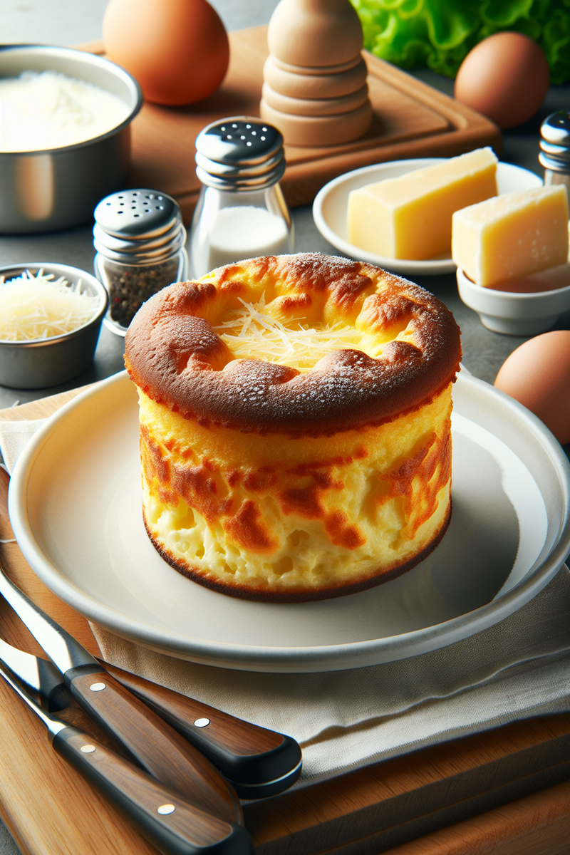 Soufflé au parmesan