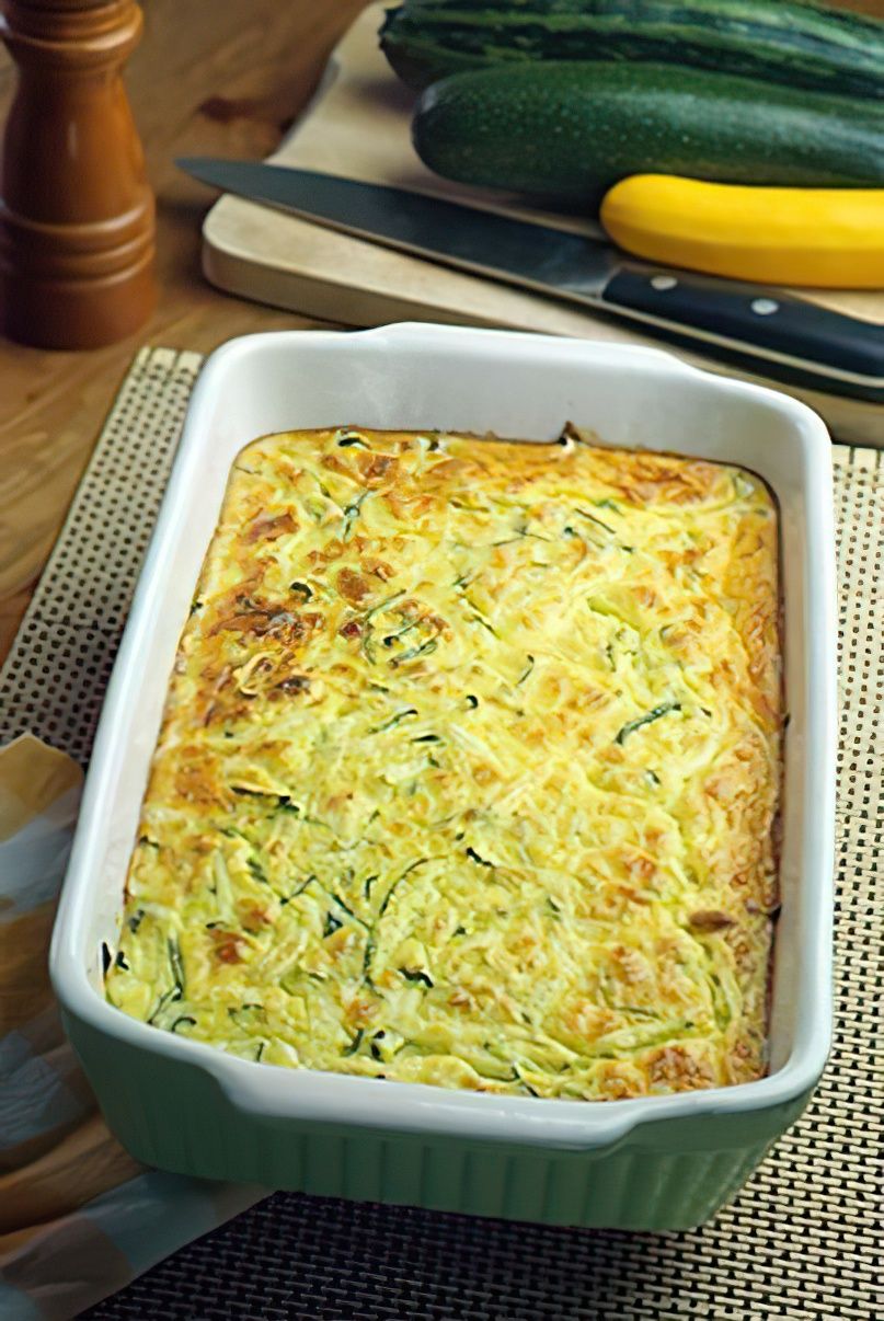 Soufflé aux courgettes